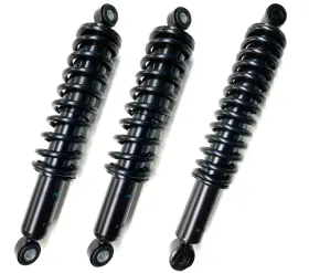 Fourtrax300 Dta Full Set - 2 Front 1 Rear Complete Coil-over Spring Shocks Oe Replaceme