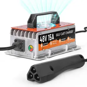 Ffxmt001 Duoyi 48 Volt Golf Cart Battery Charger For Rxv Txt Ezgo 15amp 48v Orange
