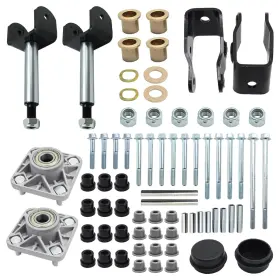 102506301 Duzforei Deluxe Golf Cart Front End Repair Kit Club Car Repairment Replacement For P