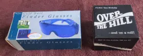 Eb Brands 021276937999 Blue Tint Golf Ball Finder Glasses Fit Over Case Over-the-hill