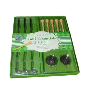Eccolo 826635354864 Best Dad Golf Essenitals Gift Set New