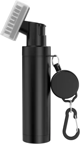Ecolimpia 739768318934 Premium Golf Club Cleaner Brush With Pressurized Water Sprayer 5oz Portable