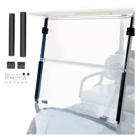 Ecoat-58-c Ecotric Clear Windshield Compatible With 2007-2016 Yamaha Drive G29 Gas Or Electric M