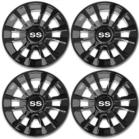 Enekerp 704444336861 Golf Cart Ss Wheel Covers Hub Caps 8 Inch Hubcaps For Club C