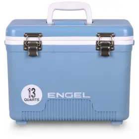 Uc13b Engel Uc13 13 Quart Leak Proof Drybox Cooler Lunchbox Arctic Blue Tight