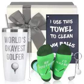 Bz999 Eoefjw Golf Gifts For Men Golfing Accessories Golfer Lovers Funny Tow