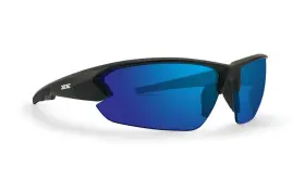 Ee7857 Epoch Eyewear 4 Golf Sunglasses Black Frame With Blue Mirror Lens Ee7857 Epoch Eyewear 4 Golf Sunglasses Black Frame With Blue Mirror Lens
