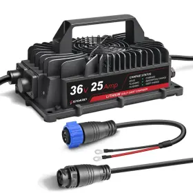 43.8v38.4v Epowrey B0f6mjv9d4 25amp Lithium Golf Cart Battery Charger For 36 Volt/43.8v38.4v Lifepo4