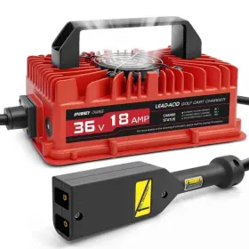 E8-36v18a-d Epowrey New - 18 Amp 36 V Golf Cart Battery Charger For Ezgo Txt With D Style Plug