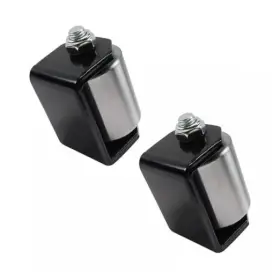 Ot001147 Est Auto Part 2 Pack Weld-on Heavy Duty Iron Micro Mini Inch Roller Fit For Trailers With