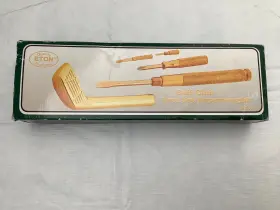 Eton Company 715717038122 Golf Club Tool Set Paperweight Eaton In Original Box
