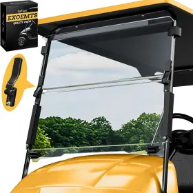 Exoemts 797457094118 Golf Cart Windshield For Ezgo Txt 1995-2013 Gas And Electric 40.7 Inch W X 28.3 H 3