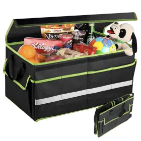Epsam743cav Eypins Car Trunk Organizer With Lid 50l Capacity Collapsible