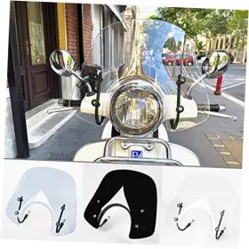 Fayedenicy 710157621026 Sport Bikes Scooter Windscreen Windshield Flyscreen Wind Screen Deflector Smoke