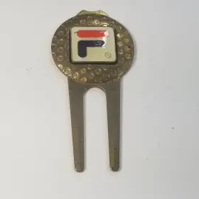Fila 637736801054 Vtg Golf Divot Tool And Magnetic Ball Marker