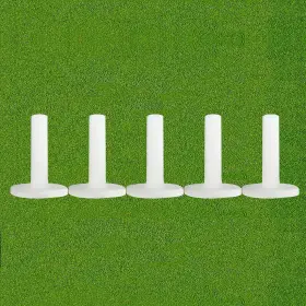 4350115523 Finger Ten Golf Rubber 5 Pack All 3.13ftft White 3.13&apos &apos