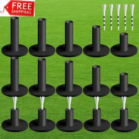 Finger Ten 445004953960 Golf Rubber Tees Driving Range 3 Inch 1.5ftft 2.25ftft 2.75ftft 3.13ftft Tee