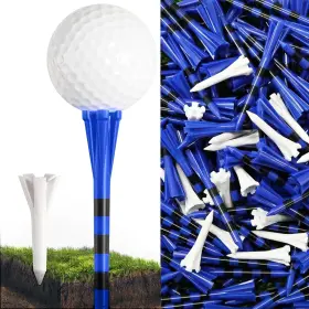 Finger Ten 810154792955 Golf Tees Plastic 3 1/4 2 3/4 1 1/2 Inch And Blue