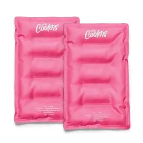 10400i3526 Fit & Fresh Cool Coolers By And 2 Pack Xl Soft Ice Packs For X-large Hot Pink