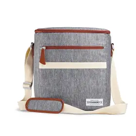 1350ff2886 Fit & Fresh And Foundry Soft Cooler Bag Insulated Leak 12 Can Steel
