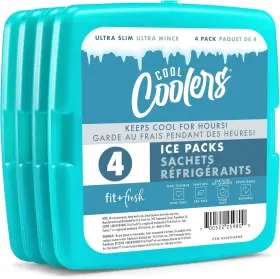 336ffgrn Fit & Fresh Cool Coolers By And 4 Pack Slim Ice Packs Quick Freeze Green 336ffgrn Fit & Fresh Cool Coolers By And 4 Pack Slim Ice Packs Quick Freeze Green