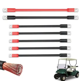 Fk-0031 Fixhawk Ezgo Battery Cables Golf Cart Set For Txt 36v And 48v 19