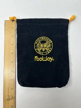 1857 Fj Rare Footjoy Bootmakers Since Accessories/jewelry Black Pouch