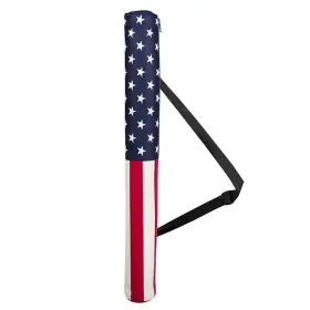 Flagpole-to-go 044769121224 New American Flag Can Cooler - Fits 6 Drinks