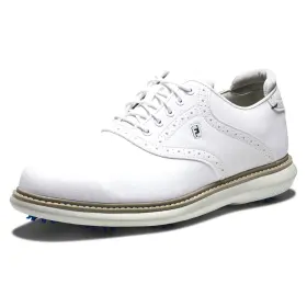 Footjoy 084984587726 Mens Traditions Golf Shoes 10 White/white