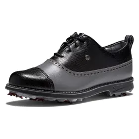 Footjoy 084984806063 Womens Premiere Series Golf Shoe 8.5 Charcoal/black