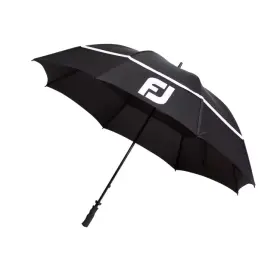 1275475-002 Footjoy New Dryjoys 68 Inch Golf Umbrella Double Canopy 34977 Black/white