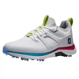 Footjoy 196665069411 Mens Hyperflex Carbon Golf Shoe 15 White/blue/pink