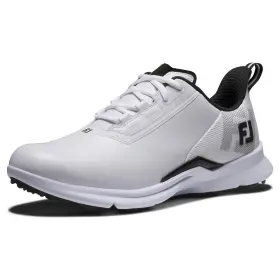 Footjoy 196665780996 Mens Fj Fuel Golf Shoe 9 X-wide White/white/black