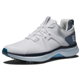 55471-m105 Footjoy Mens Hyperflex Golf Shoe 10.5 White/slate/blue