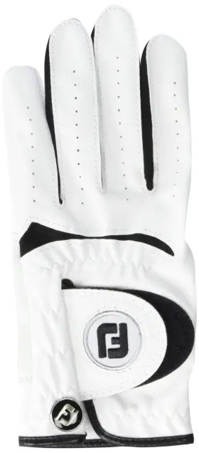 65911-l Footjoy Junior Golf Glove White Large