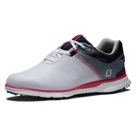 Footjoy 706843157269 Womens Pro Sl Sport Previous Season Style Golf Shoe 9 White/navy/pink