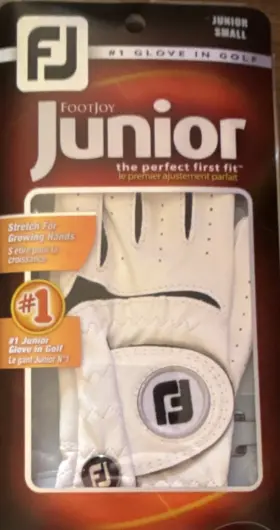 85911e Footjoy Junior Golf Glove Stretch Sure-grip Microfiber Small New Open Box