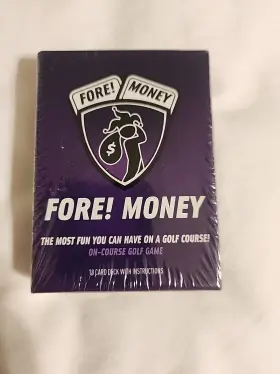 Fore Cards 195893505692 New Money On-course Golf Game