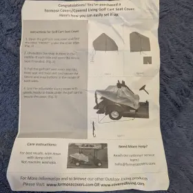 Fc1249 Formosa Covers Vinyl Golf Cart Seat Cover Grey 2-seater With Rear Bench Ezgo Club Car Yam Fc1249 Formosa Covers Vinyl Golf Cart Seat Cover Grey 2-seater With Rear Bench Ezgo Club Car Yam