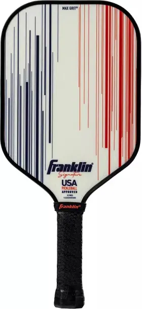 52983 Franklin New Signature Pro Series Pickleball Paddle 13mm White 52983 Franklin New Signature Pro Series Pickleball Paddle 13mm White