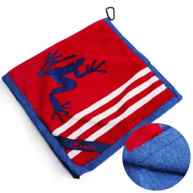1920atpt Frogger Amphibian 2-in-1 Patriotic Golf Towel With Wet And Dry Technology Re