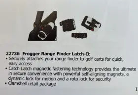 22736 Frogger Range Finder Latch-it
