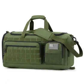 Tn24b464c G4free 3-in-1 Travel Duffle Bag For Men And Women 50l Large Gym Sports Bags