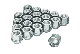 Gl-s1 Gaemi Gl-s1/2-20 1/2 Inch -20 Open End Chrome Lug Nuts For Aftermarket Wheels 20pcs L