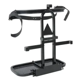 Glg22320g Galonga Golf Cart Universal Foldable Rear Seat Bag Rack For Ezgo Club Car Yamaha