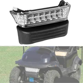 Ah303-1 Gaoerfu-cp 10lol 12v Club Car Precedent Led Head Light With Bumper For Elec Cart