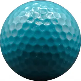 Gbm Golf Ball Manufacturers 098153353388 Plain Color Balls 1 Dozen Blank Non-printed Light Blue