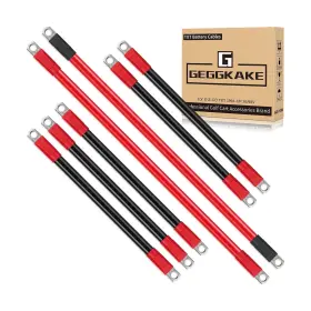 Geggkake 757611819162 Golf Cart Battery Cables Wiring Kit For Ezgo Txt 1994-up 36v/48 Vol... Fast Ship