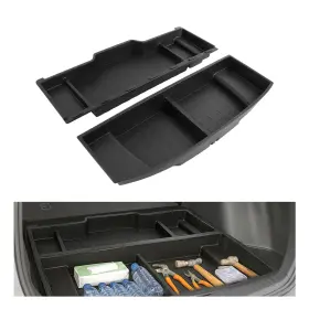 Cb-3845 Gelacie Rear Hatch Trunk Hidden Storage Box Compatible With 2023-2025 Black
