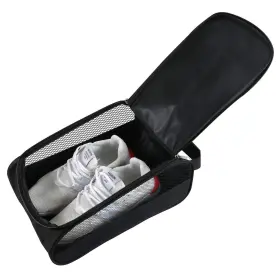 Getfitsoo 704888116661 Outdoor Golf Shoes Bags Travel Zippered Sport Bag Black
